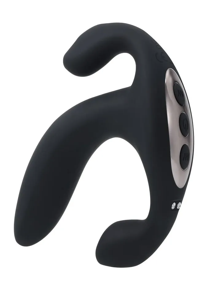 Female Sex Toys Playboy Playboy Triple Threat Rechargeable Silicone Multi Vibrator