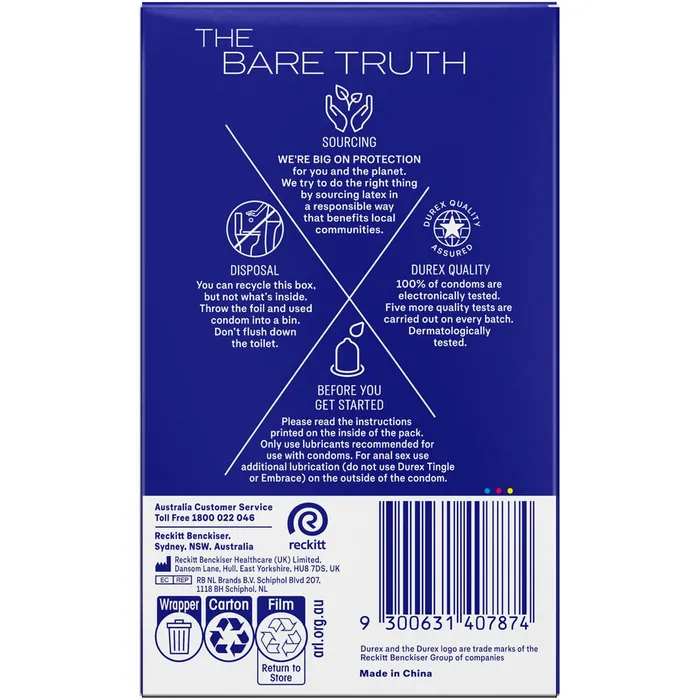 DUREX Durex Original Regular 30s Male Sex Toys