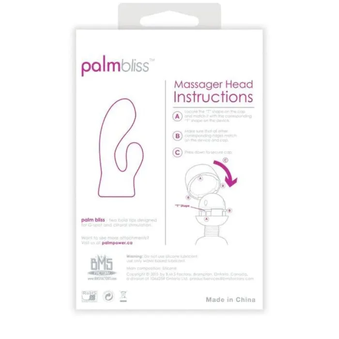 Swan Palm Power Head Bliss Attachment PAR Male Sex Toys
