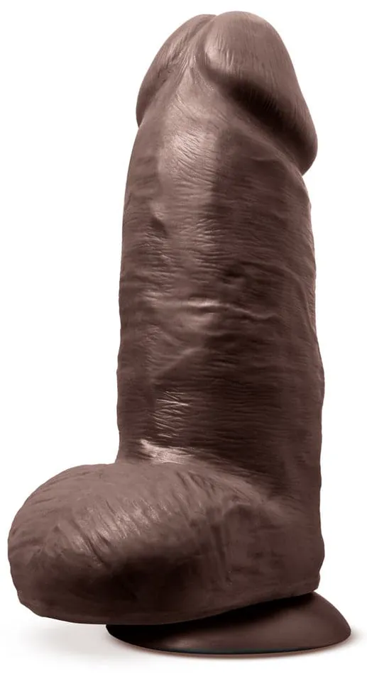 Au Naturel Chub 10 Inch Dildo Chocolate Blush Novelties Dildos Au Naturel Chub 10 Inch Dildo Chocolate Blush Novelties Dildos