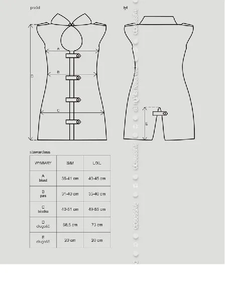 Vibrators Obsessive Stewardess Costume Grey 3 Pc