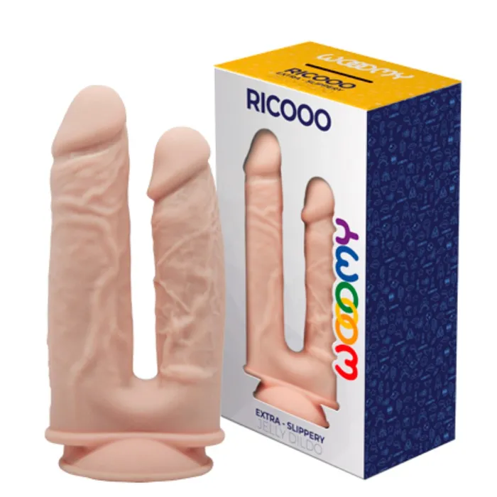 Ricooo Double Jelly Dildo Wooomy Wooomy Dildos