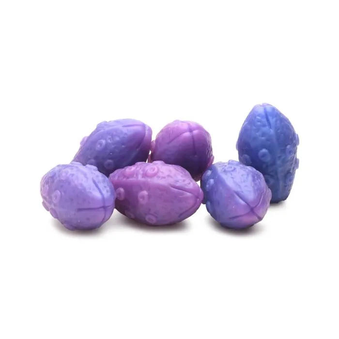 Creature Cocks TentaQueen Ovipositor Silicone Dildo with Eggs Vibrant Vibes Australia Quality Sex Toys Great Prices Sex Toys Australia Female Sex Toys