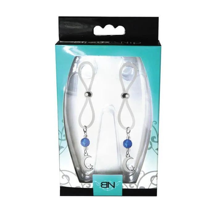 Bijoux de Nip Bijoux de Nip Nipple Halos with Moon and Star Charm Male Sex Toys Bijoux de Nip Bijoux de Nip Nipple Halos with Moon and Star Charm Male Sex Toys
