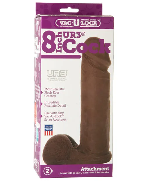 Doc Johnson Dildos VacULock Ultraskyn Cock