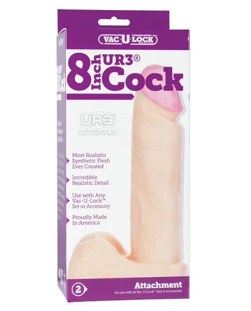 Doc Johnson Dildos VacULock Ultraskyn Cock