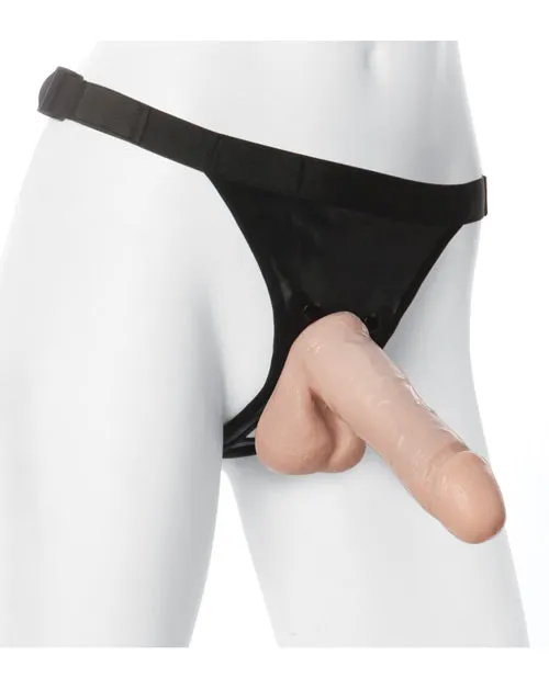 Female Sex Toys Ultra Harness Set with Realistic Dong Powder Doc Johnson