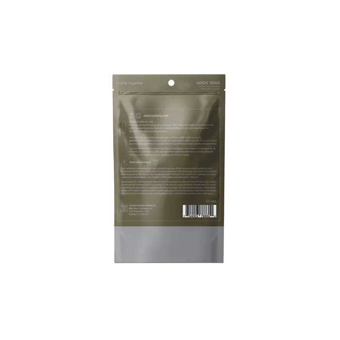 Glyde Male Sex Toys Union Snug Condoms