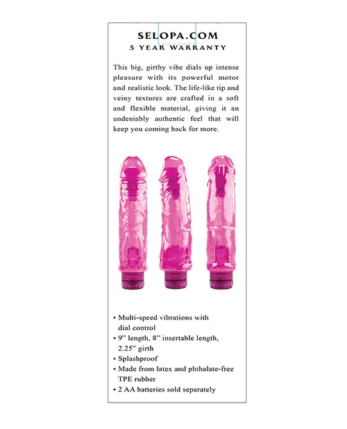 Selopa Thicc Boi Evolved Vibrators