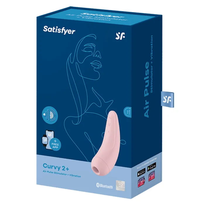 Vibrators Satisfyer Satisfyer Curvy 2 Air Pulse Vibe